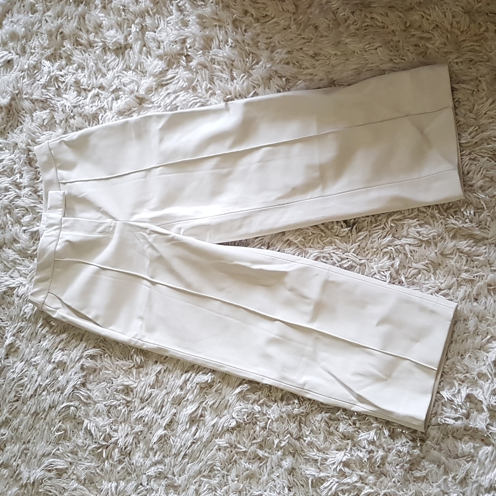 Alfani Faux Leather Crop Pants